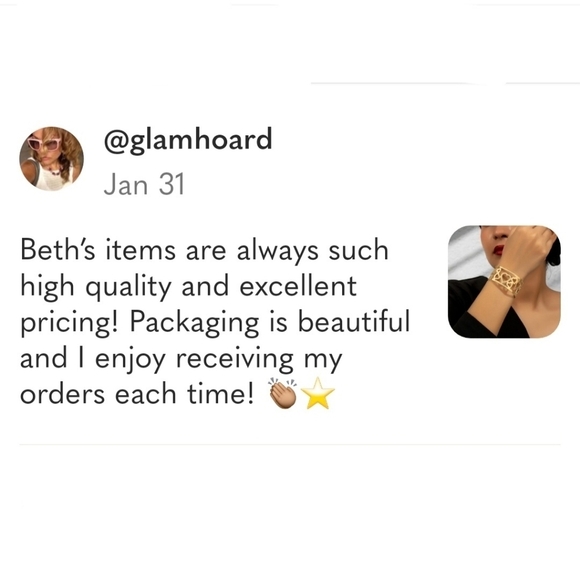 Cuff Bracelet Hearts Silver Tone - Picture 3 of 10